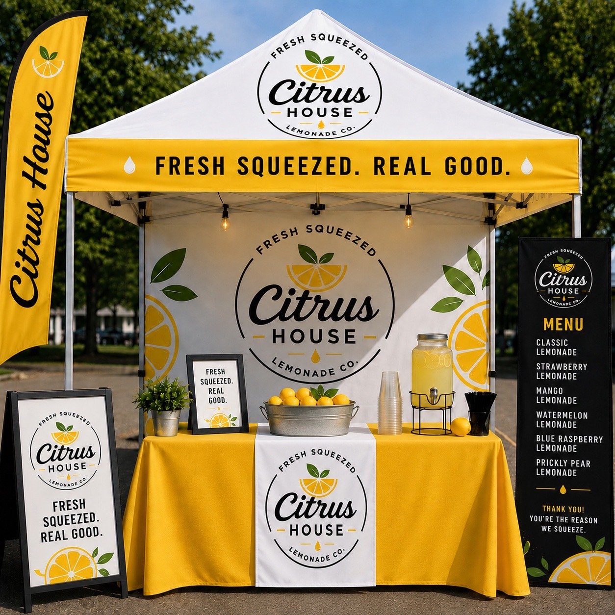 Citrus House vendor booth